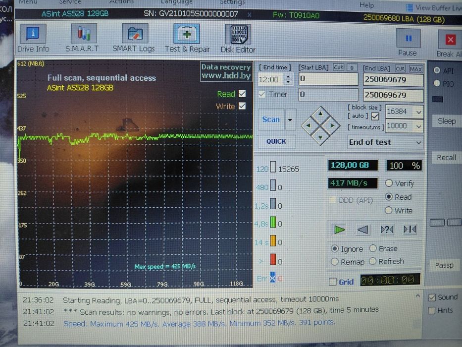 Продам SSD 128GB ASint