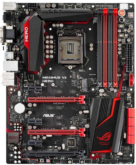 Дъно Дънна платка ASUS Z97 Maximus Hero VII 1150 DDR3 OVERCLOCK