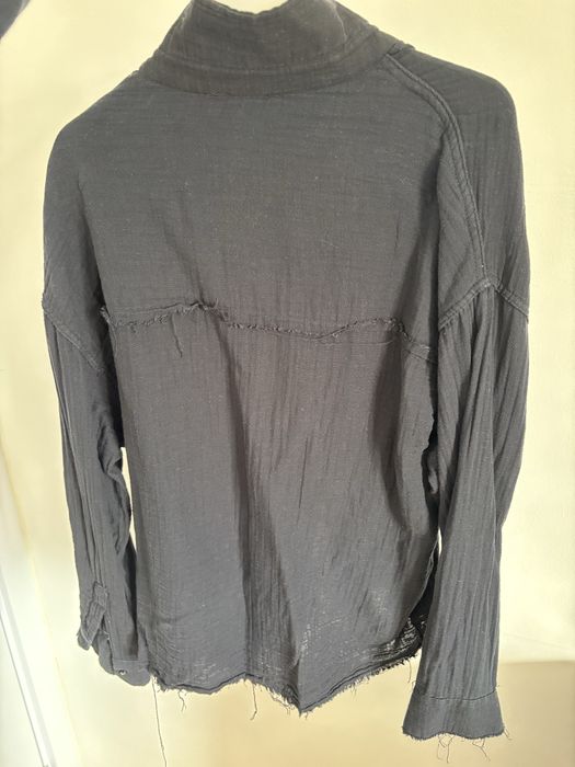 Риза (черна) - бутикова