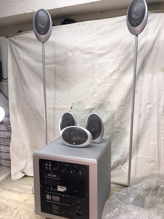 Активен Субуфер Kef 5 бр Колонки
