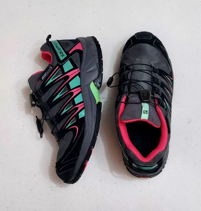 Ghete Salomon Novo XA PRO 3D, pantofi impermeabili Waterproof Clima Shield, mărimea 35 EU