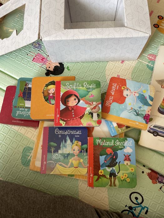 Lot jucarii carti pt bebelusi in stare buna