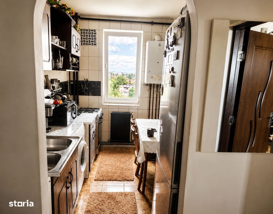 Apartament semidecomandat, confort 1, mobilat, utilat, zona Astra!