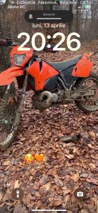 Vand ktm exc 200 2t