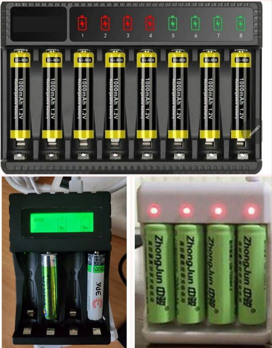 Аккумуляторы и зарядные