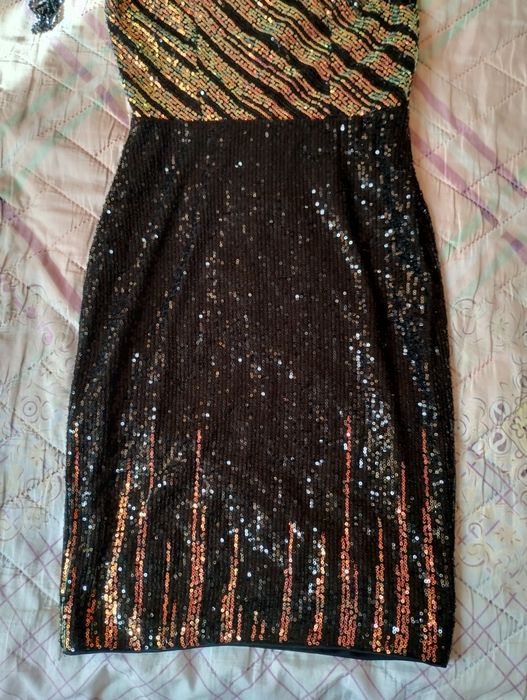 Дамска рокля, пайети