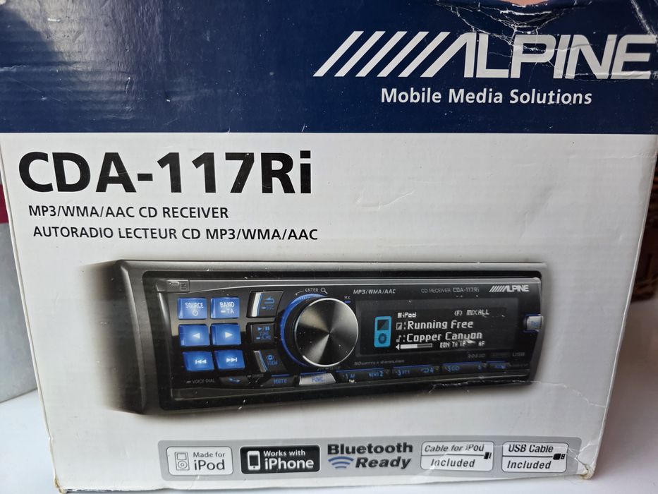 Продавам Alpine cda-117ri