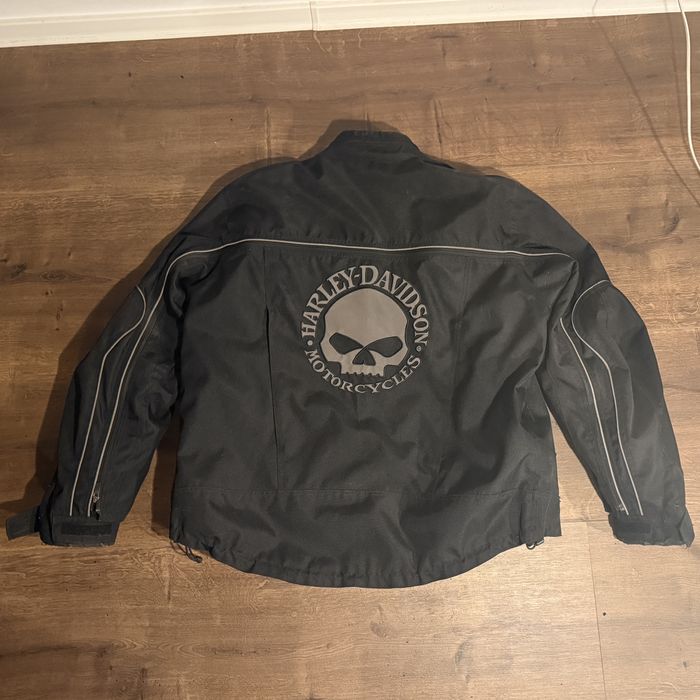 Geaca moto Harley-Davidson Reflective Skull Switchback 3 in 1  XL