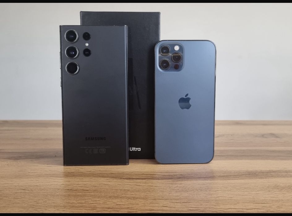 Samsung s23ultra, iphone 12pro