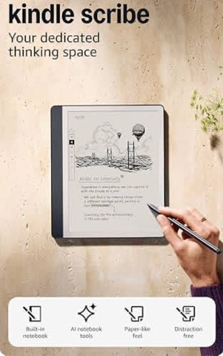 Amazon Kindle Scribe электронная книга с возможностью писать от руки