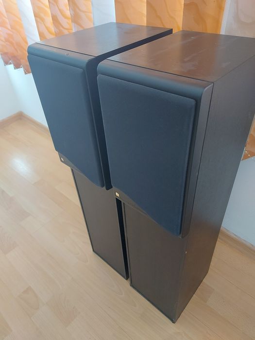 Amplificatoare, cd, deck și boxe podea