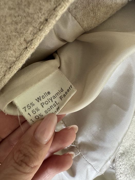 Palton din lana de primavara