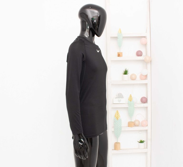 Nike Pro оригинална мъжка блуза черна Dri Fit дълъг ръкав L