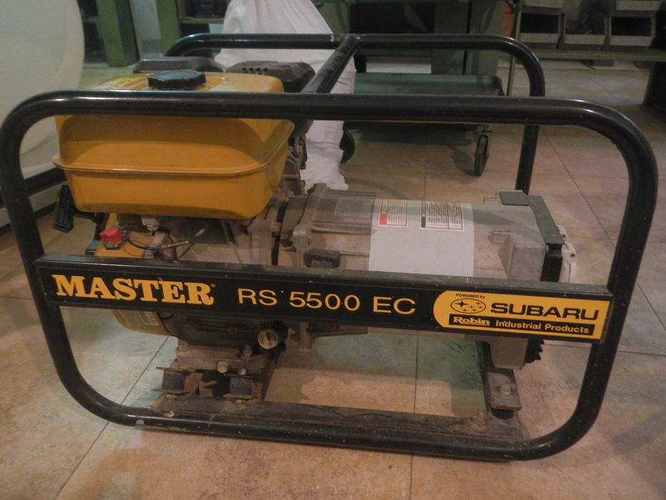 Бензинов генератор MASTER RS 5500 EC – 5.5 kVA, Subaru двигател гр ...