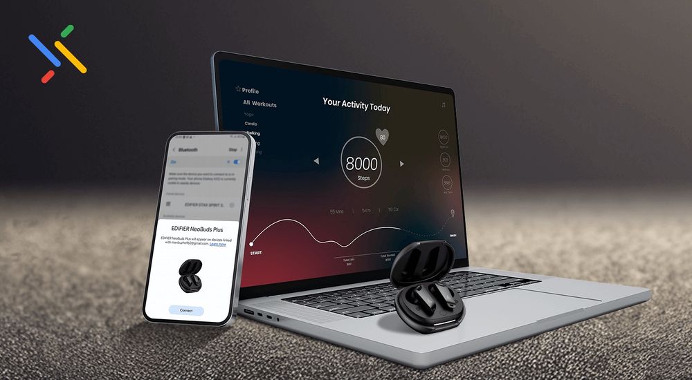 Casti Bluetooth Edifier NeoBuds Pro  Hi-Rez ANC