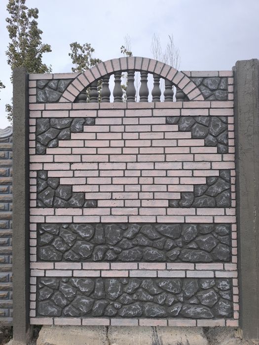 Еврозабор декоративный (Бетон девор)