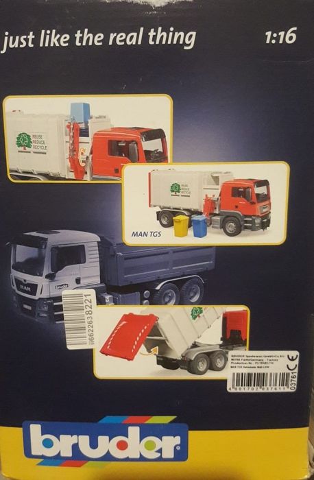 Мусоровоз MAN Bruder