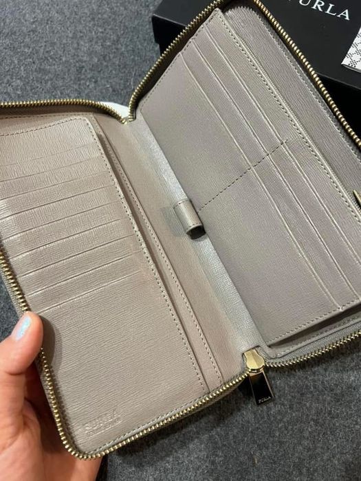 Голям дамски портфейл FURLA Babylon естествена кожа