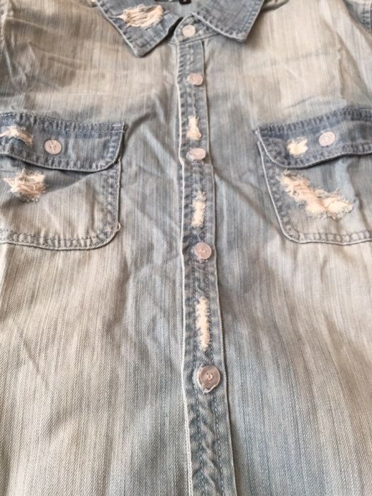 Camasa Denim Blug Fear Of God Yeezy Justin Bieber S Small Jeans Bape