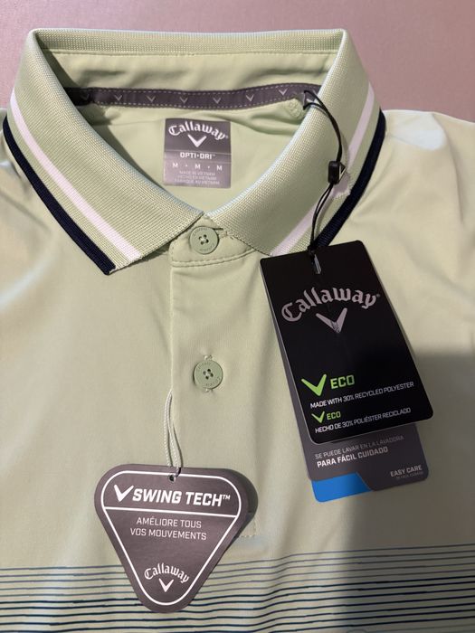 Tricou polo barbati marimea M Callaway opti-dri