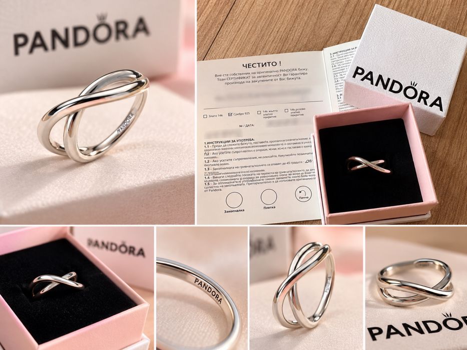 Pandora ESSENCE „Жива вода“ – размер 50, с кутия и сертификат