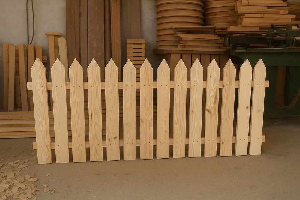 Дървени дъски за ограда/ Цяла ограда 2 м./ Дървени оградни пана