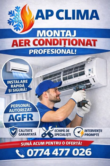 Montaj aer conditionat