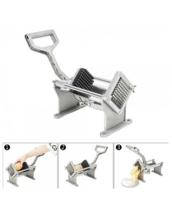 Картофорезачка с 4 ножа в комплект - професионална еленчукорезачки