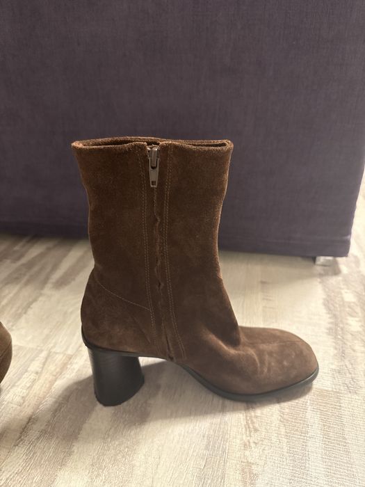 Cizme de piele zara