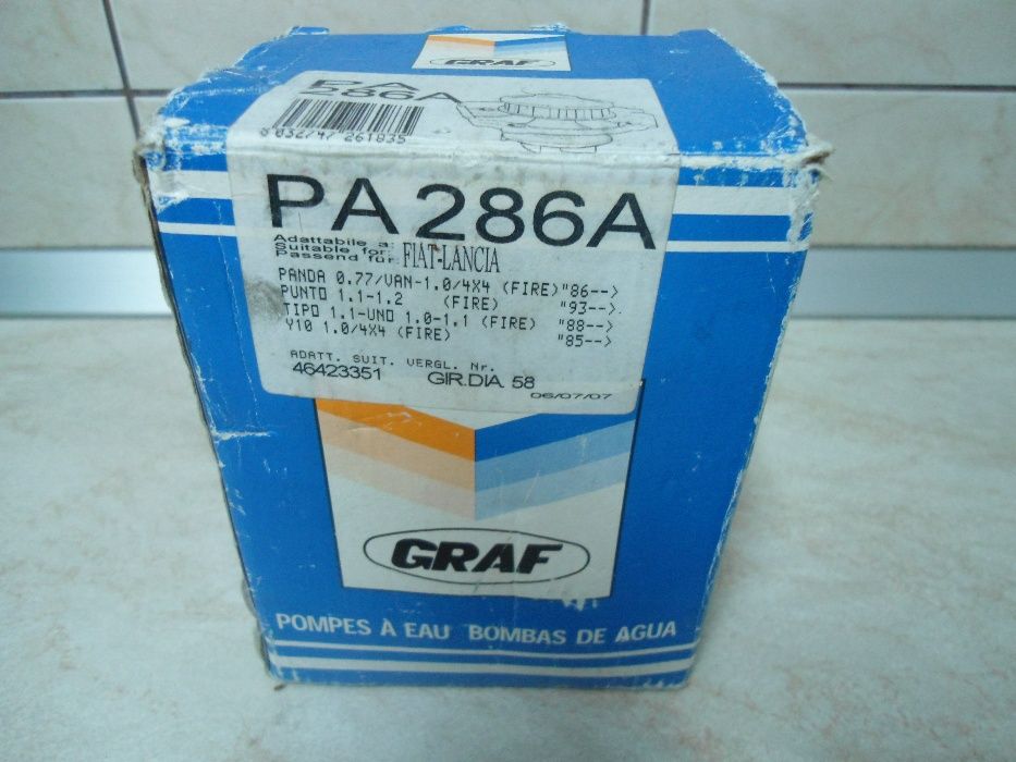 Pompa apa - GRAF PA286A