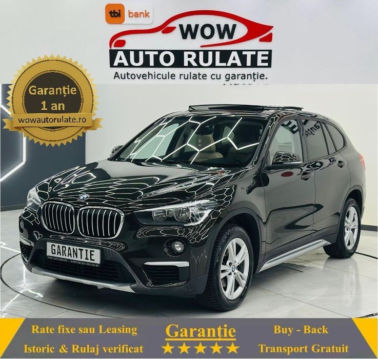 BMW X1 2016 2.0D E6 Garantie 12 Luni Rate Avans 0 Doar Cu Buletinul