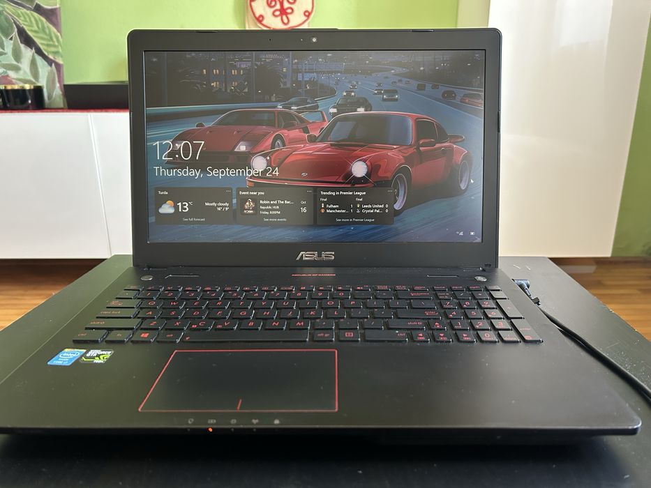 Laptop Asus ROG G56JR | i7 Quad-Core, 8GB RAM, SSD Samsung, GTX 760M, Ecran 15.6" Full HD