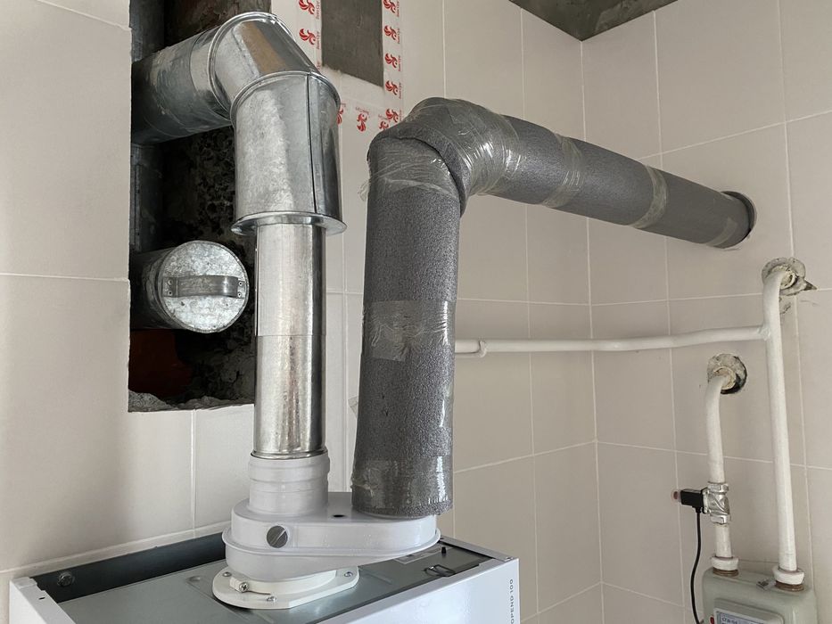 Параллельный адаптер Viessmann котел коаксиал