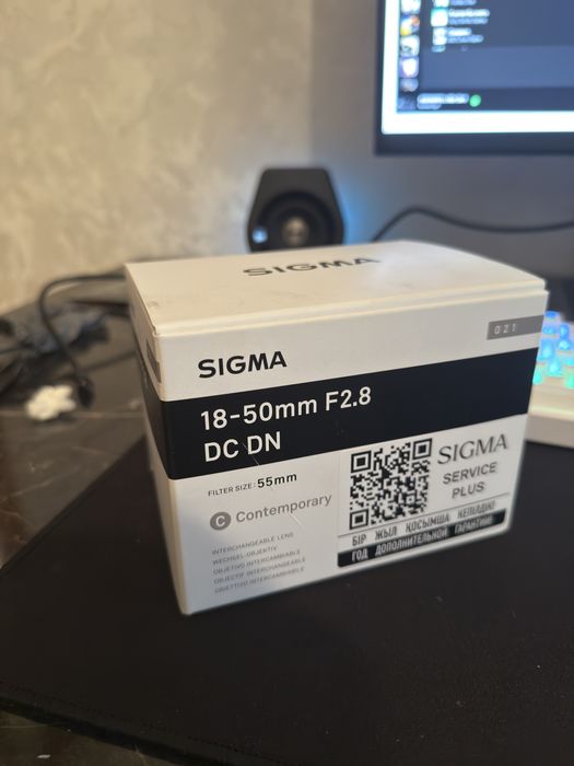 Sigma 18-50 + ND фильтр