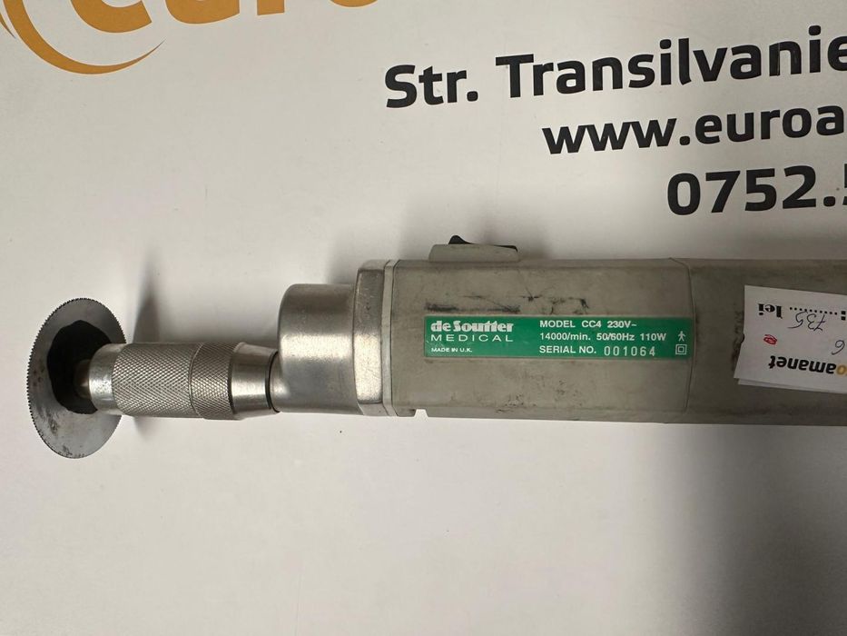 Aparat medical de taiat gips DeSoutter CC4 -T-
