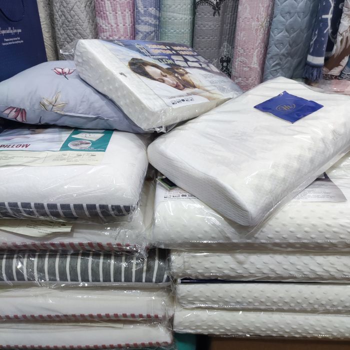 Ортопедические подушки с эффектом памяти.