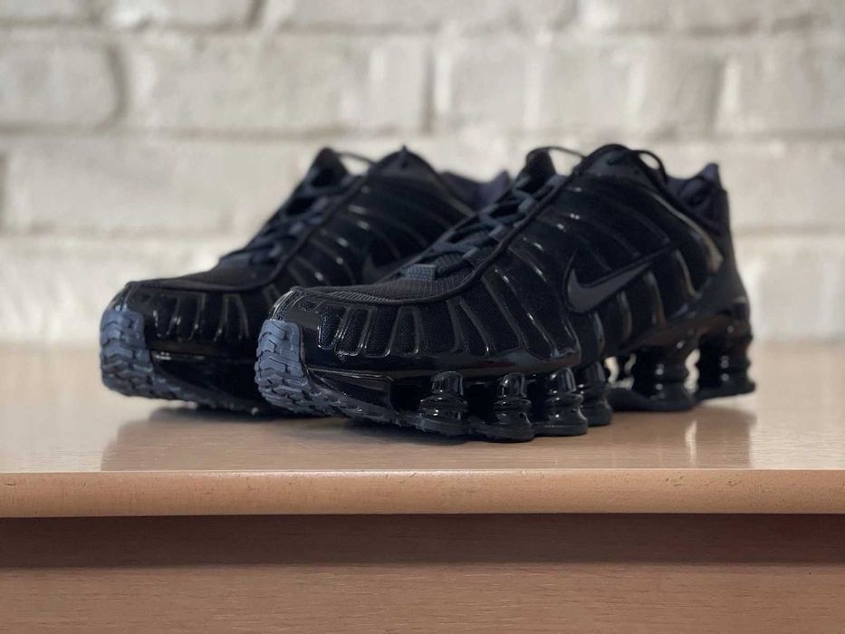 Nike SHOX PLUS Full Black - Premium 36 37 38 39 40 41 42 43 44 45 46