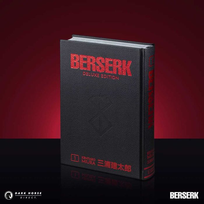 Berserk Deluxe - пълна колекция Vol. 1-14 (твърди корици, английско издание, 10 нови запечатани)