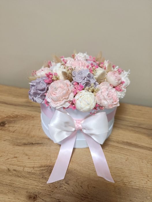 Букети от ароматни соеви свещи