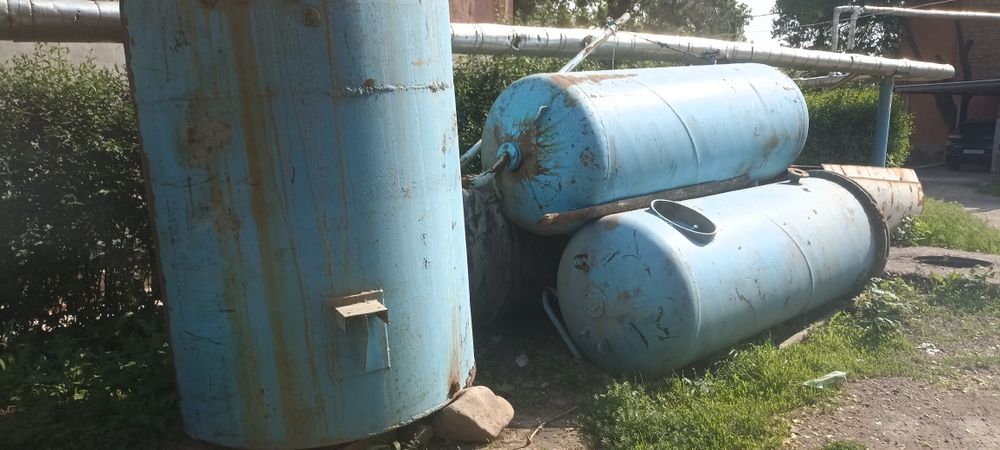 Temir yomkist resiver Bochka qalin kampresoni