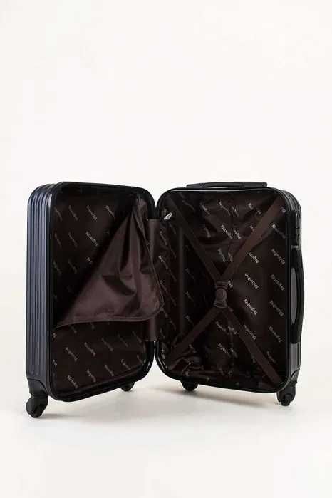 Set 3 Trolere Troler Valize Albastru Pereti Rigizi Policarbonat NOU