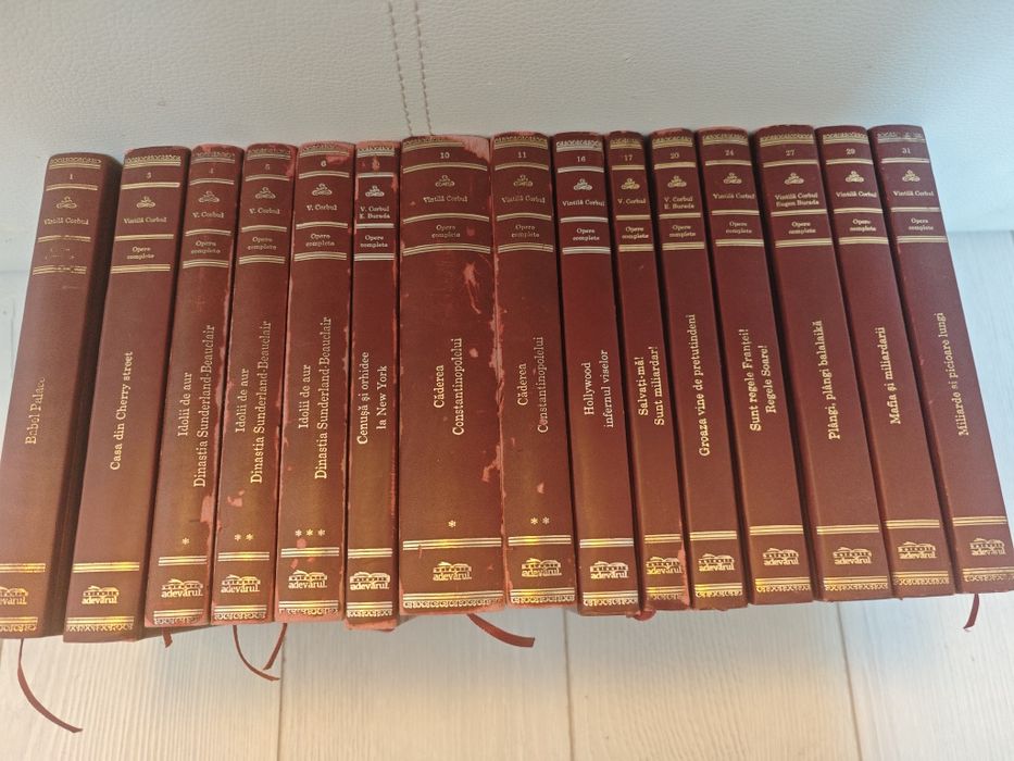 Set Vintila Corbul, Adevărul de lux, 22 vol, RARITATE