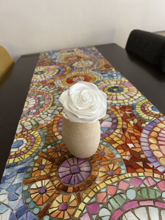 Trandafiri din satin