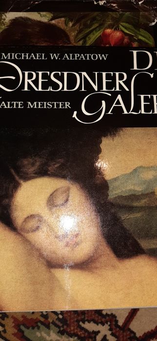 Илюстрированная книга Дрезденская  галлерея на немецком языке