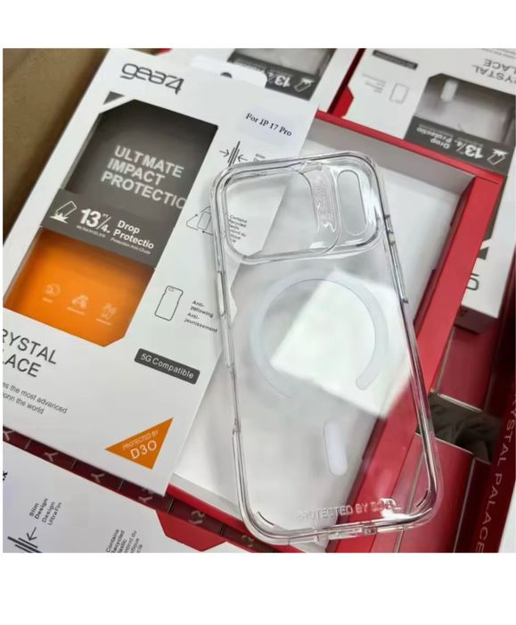 Iphone 17 PRO 17 PRO MAX AIR - Husa Magsafe Anti Drop Clear Gear4