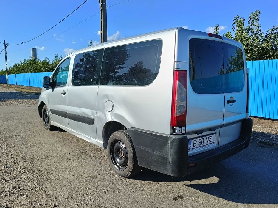 fiat scudo 9 locuri taxe mici similar cu peugeot expert citroen jumpy