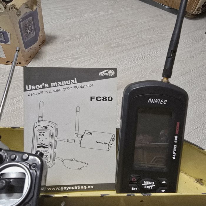 Barcuta , navomodel Oltenita cu sonar