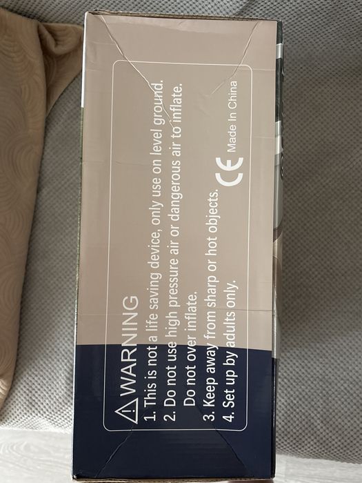 Самонадувной двухместный матрас