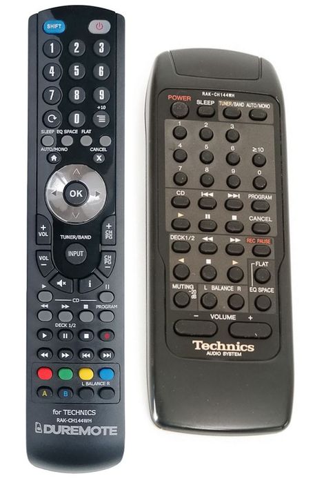 Telecomanda inlocuitoare Technics RAK-CH 144WH
