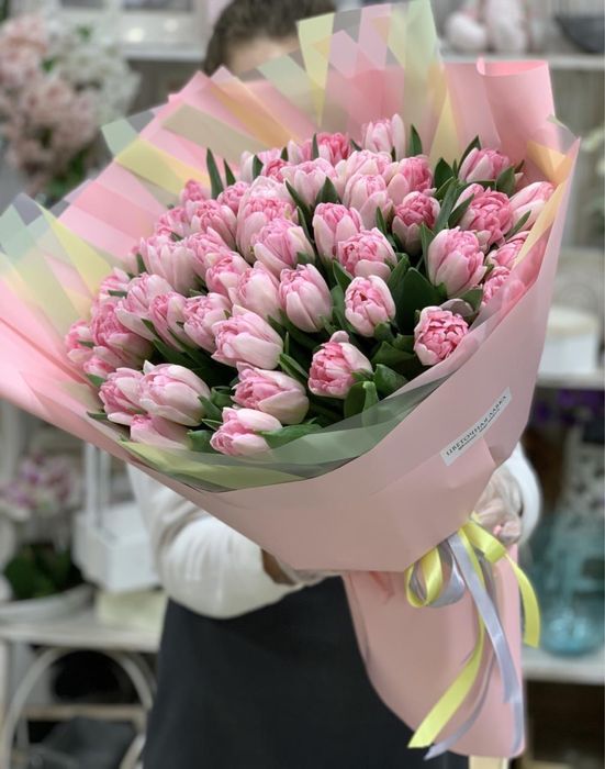 Тюльпан тюльпаны букет доставка Астана